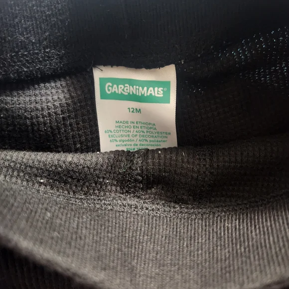 Garanimals Black Baby Outfit - Picture 2 of 3